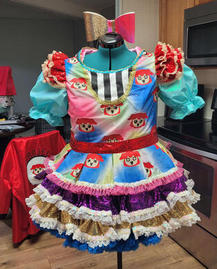 Costume Full Body on a dress form