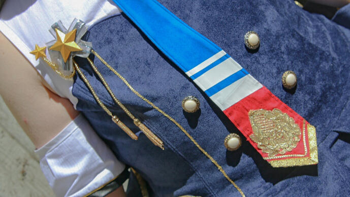 Bodice and Tie v.1 Close up