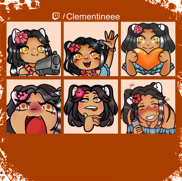 Clementineee Emotes Clementineee Emotes